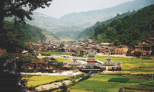 Zhaoxing-Dong-Village