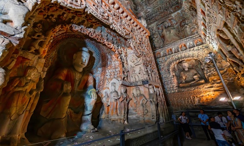 Maiji-Mountain-Grottoes-Gansu