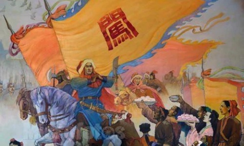 Manchu-troops-entering-Beijing