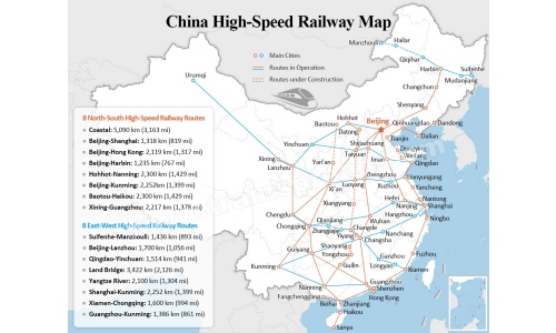 china-high-speed-train-map