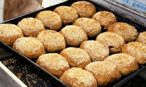 Sesame-Flatbread Sesame-Flatbread